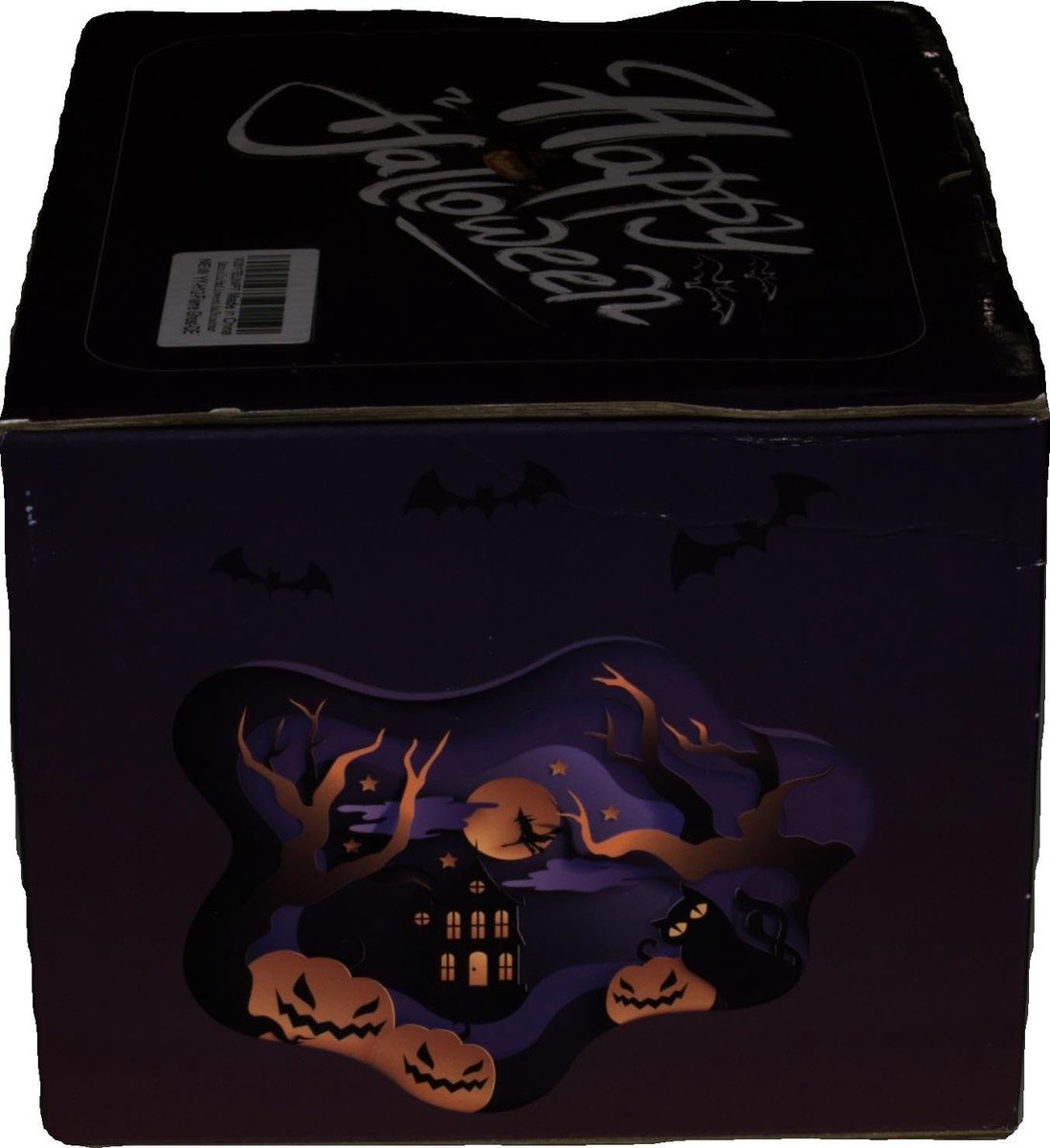 GOPLUS Fantôme Gonflable Géant D'halloween 244 CM Extérieur Avec LED