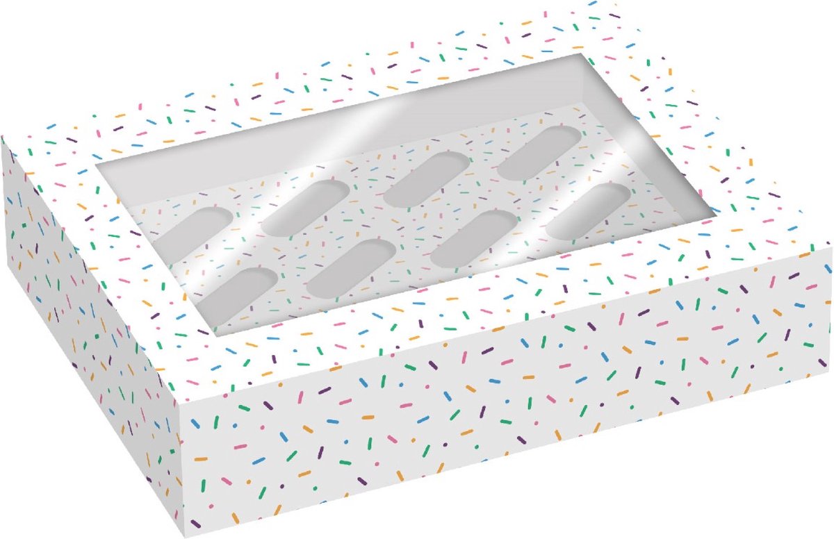 Simply Making Cupcake Box 12 Sprinkles pk/2