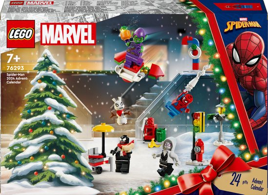 Foto: Lego marvel spider man adventkalender 2024 76293