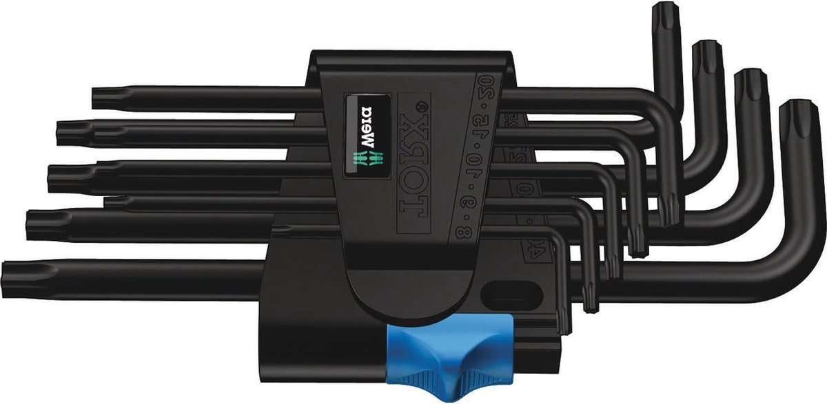 Torx HF hoeksleutelset - met houderfunctie - BlackLaser - 9-delig - 050244001