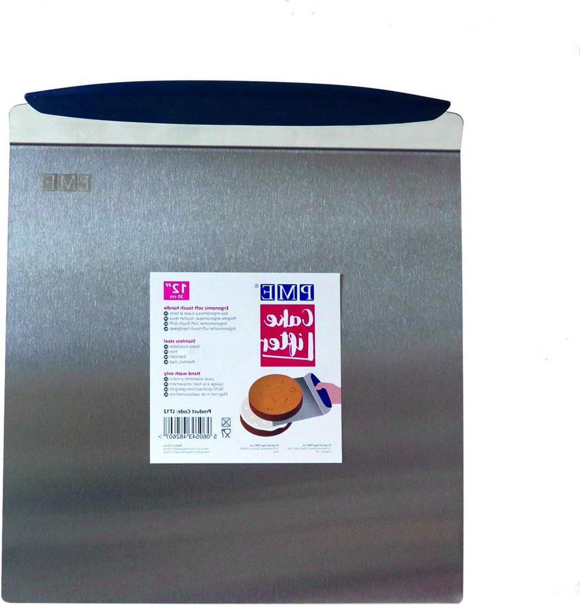 Roestvrijstalen Cake Lifter - 30cm/12 inch grijs