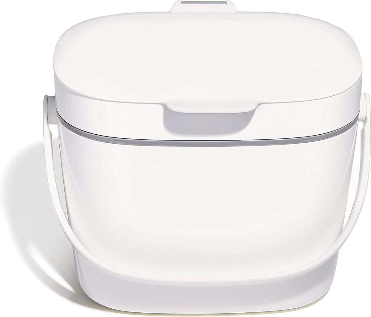 Compostemmer (662 l) - wit met ergonomische handgreep voor grip