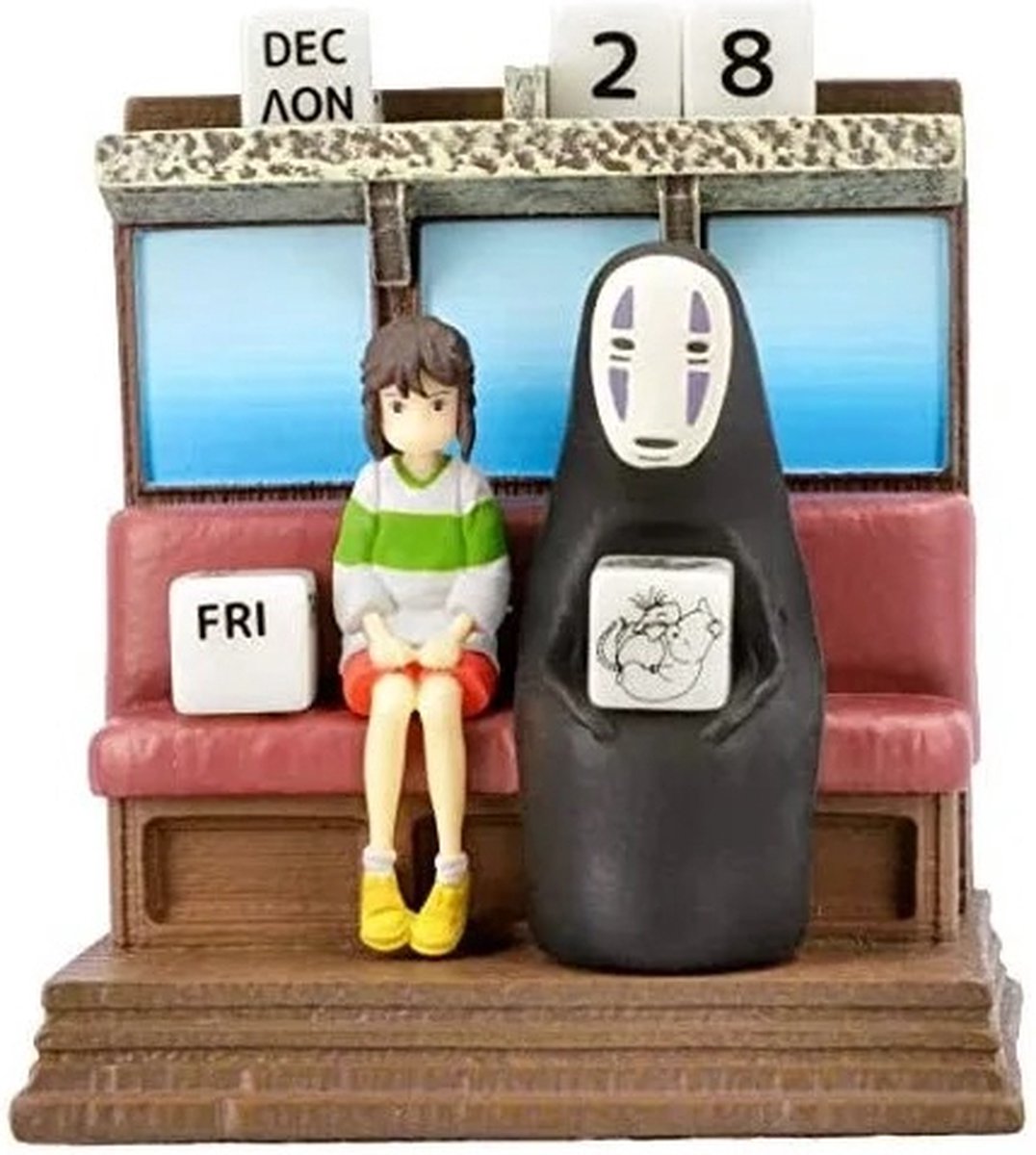 Ghibli - Spirited Away: De reis van Chihiro - Neem de Unabara-trein Eeuwigdurende kalender