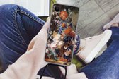 Coque avec cordon iPhone 8 - Nature morte aux fleurs - Peinture - Maîtres anciens - Siliconen - Bandoulière - Coque arrière avec cordon - Coque pour téléphone avec cordon - Coque avec corde