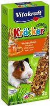 Vitakraft Cavia Kracker 2 in 1 Honing 2 stuks