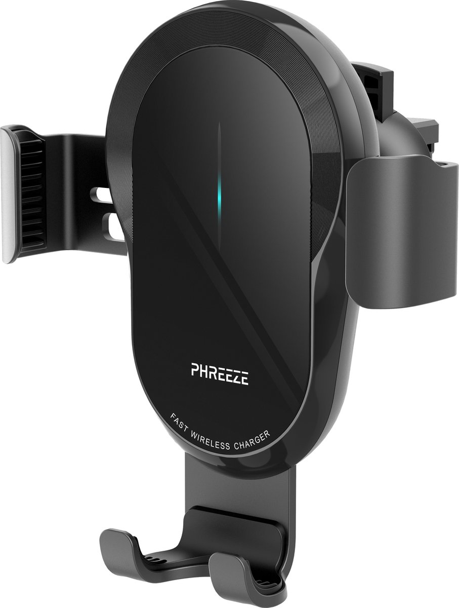 Olycis 15W Qi Dual Coils Cargador de Coche inalábrico rápido para