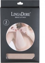 LingaDore ACCESSOIRES Borstlift Pads 3-pack - AC032 - Beige - M