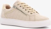 Blue Box dames croco sneakers - Beige - Maat 42