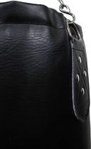 Bokszak zwart 180 cm panda hide leather™ 3 jaar Garantie  Zwart