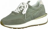 Tamaris Sneakers groen Suede - Dames - Maat 37