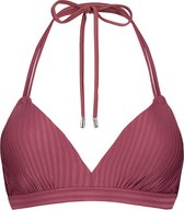 Beachlife Dark Rose halter bikinitop met voorgevormde cups en beugel - dames - Maat 90B