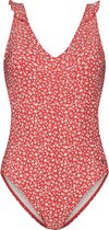 Beachlife Ditsy Flower v-hals badpak - dames - Maat 38