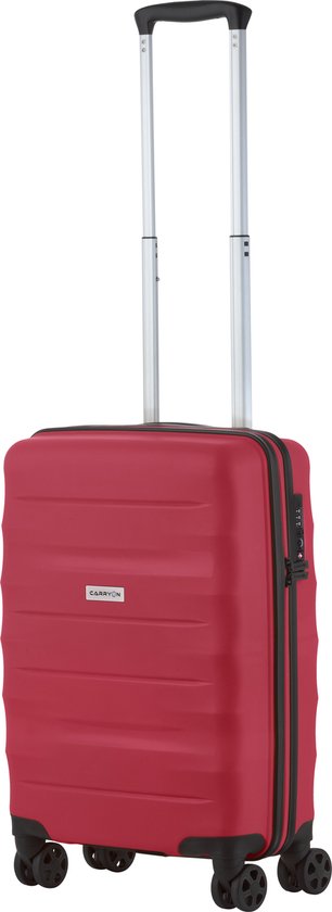 CarryOn Porter ® Handbagagekoffer - 55cm Handbagage met TSA-slot - OKOBAN registratie - Rood