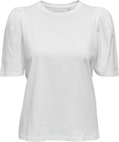 Only T-shirt Onlnora Pastel Life Vol Ss Dnm Tee 15223864 White Dames Maat - XL
