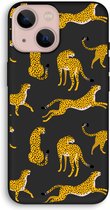 Case Company® - iPhone 13 mini hoesje - Luipaard - 100% Biologisch Afbreekbaar - Duurzaam - Biodegradable Soft Case - Milieuvriendelijke Print op Achterkant - Zwarte Zijkanten - Bescherming O
