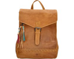 Micmacbags Friendship Rugzak - 100% Leder - Rugtas - Ook te dragen als Schoudertas - Camel - 100% Leer