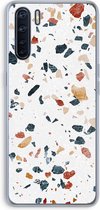 Case Company® - Oppo A91 hoesje - Terrazzo N°4 - Soft Case / Cover - Bescherming aan alle Kanten - Zijkanten Transparant - Bescherming Over de Schermrand - Back Cover