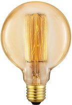 MATEL EDISON VINTAGE  XL filament kooldraad bulb - 40W Globe E27 - G125 dimbaar 125 mm diameter