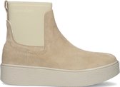 Calvin Klein Crepe Cupsole Chelsea Chelsea boots - Enkellaarsjes - Dames - Beige - Maat 39