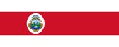 vlag Costa Rica 100x150cm met wapen - Spunpoly