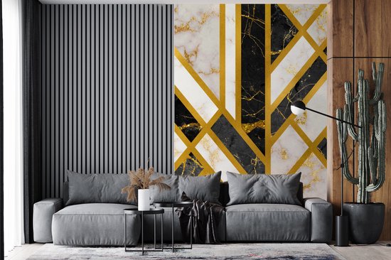 Papier Peint - Papiers Papier peint photo Marbre - Design - Luxe - Largeur 170 cm x Hauteur 260 cm