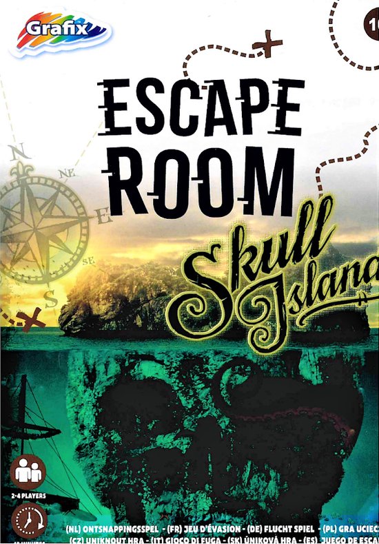 Afbeelding van het spel Grafix Escape Room Skull Island - Spelletje