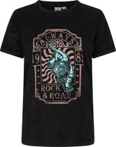 Indian Blue Jeans T-shirt meisje 999 black maat 164