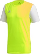 adidas Estro 19  Sportshirt - Maat M  - Mannen - geel/wit
