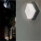 LED-wandlamp Connected WiFi RGBW 12W IP54 Square