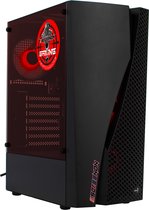 Basis Game PC V2.0 - Ryzen 5 - 8GB DDR4 - 240GB M.2 SSD - Windows 11 Pro - Radeon RX 550 - Rood