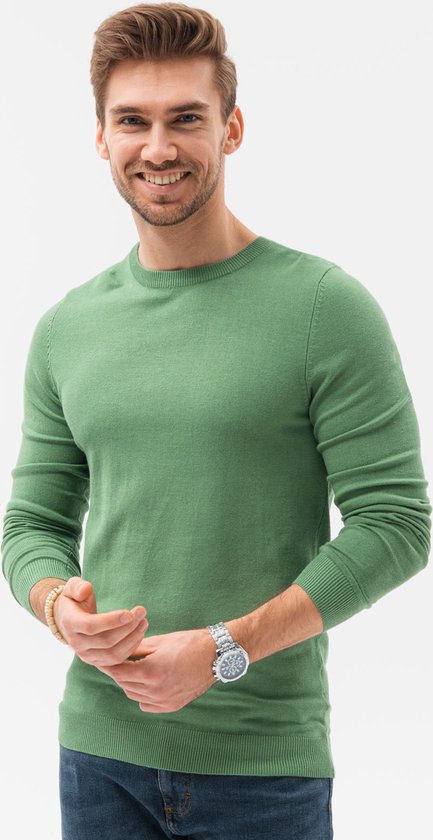 Ombre - pull homme vert - E177