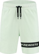 Purewhite -  Heren Regular Fit    Korte Broek  - Groen - Maat XL