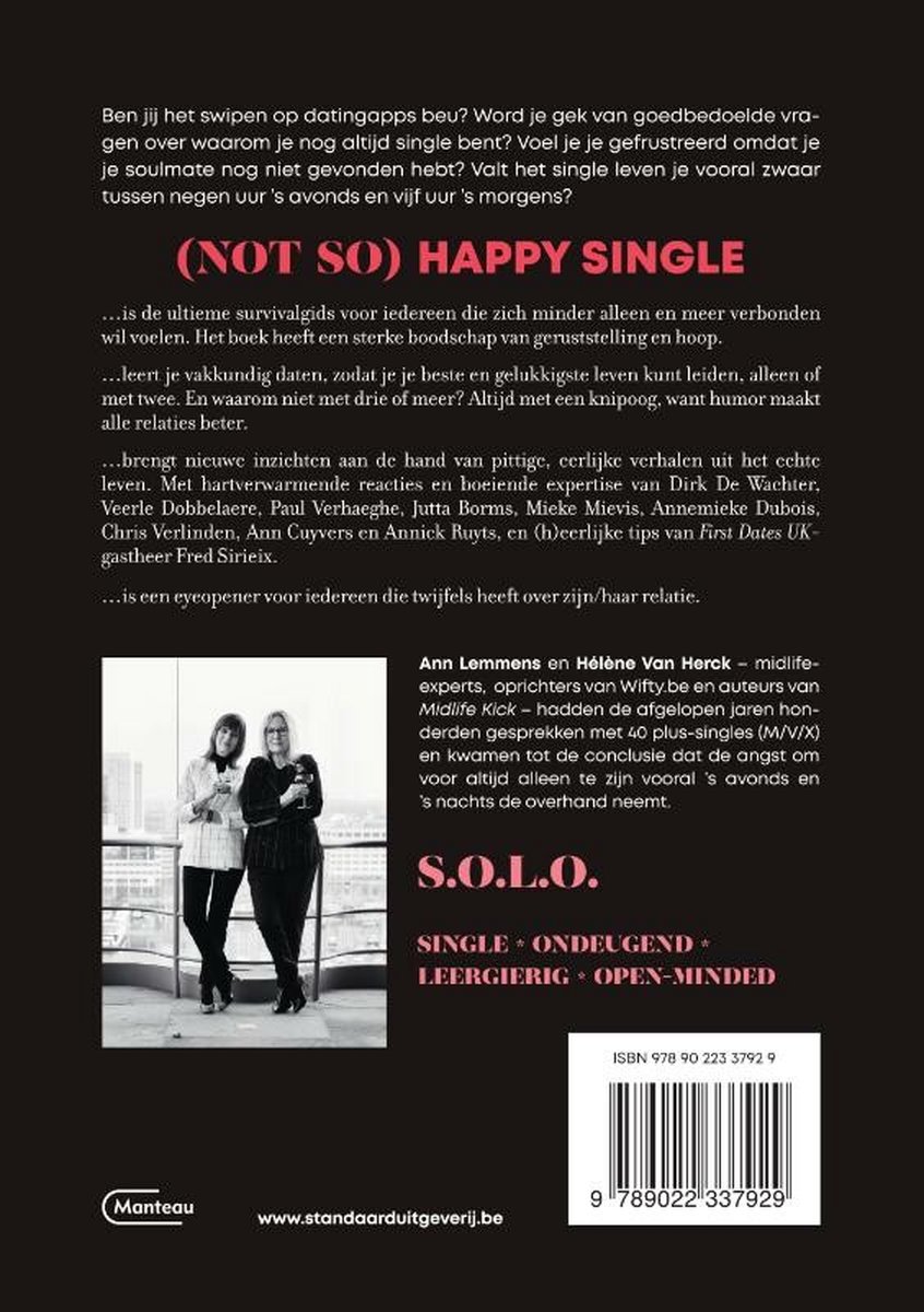 Not so happy single - back cover