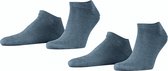 Esprit Basic Uni 2-Pack Heren Sneakersokken - Blauw - Maat 47-50