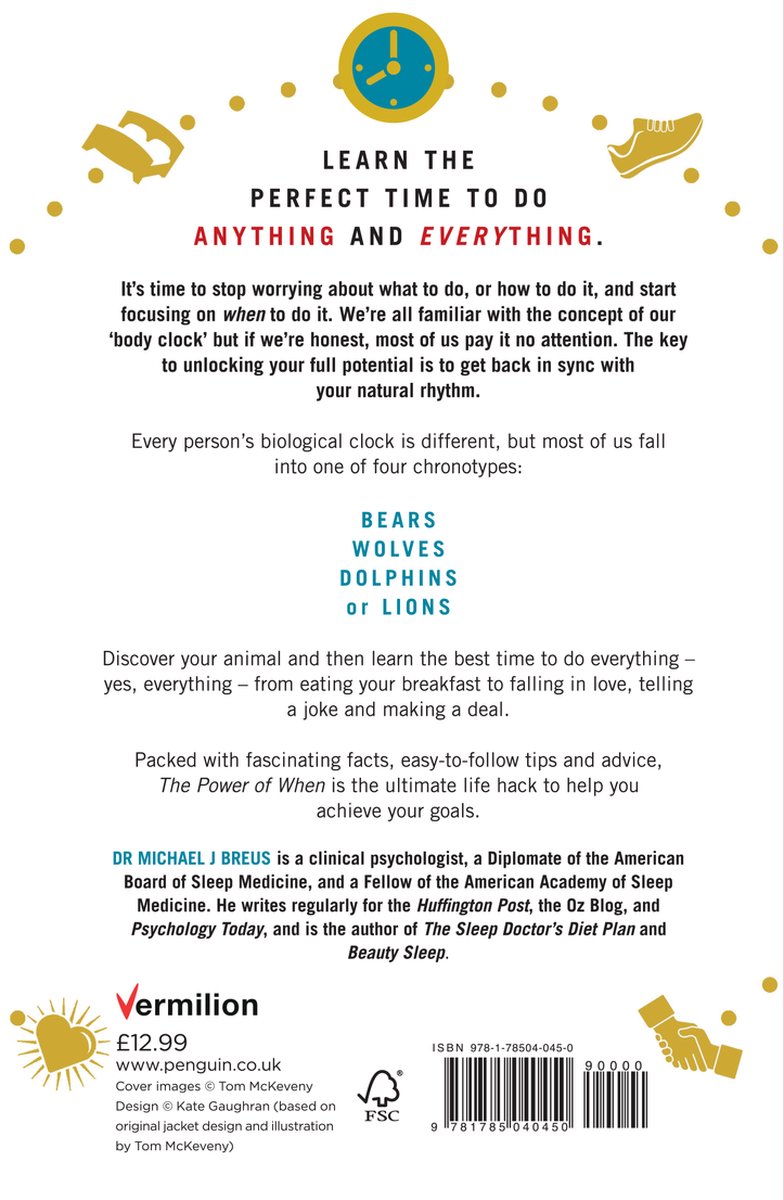 Power Of When - back cover