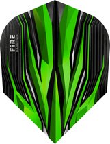 Harrows Fire Green - Dart Flights