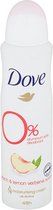 Dove - Go Fresh Alu Free Deodorant ( Broskev a citron ) - Deodorant bez hliníku - 150ml