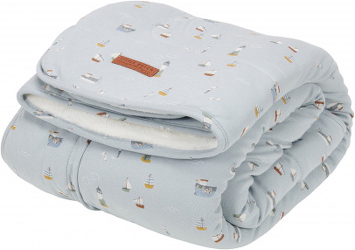 Ledikantdeken Sailors Bay Blue