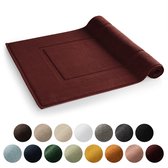 Blumtal Badmat - Zachte en Absorberende douchemat - 1200gsm - 51 x 79 cm - Aurora Red - Rood