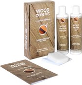 Hout verzorging set - Polijstmiddel - hout bescherming - houten vloer reiniger - meubel reiniger