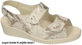 Solidus -Dames -  off-white-crÈme-ivoor - sandalen - maat 38.5