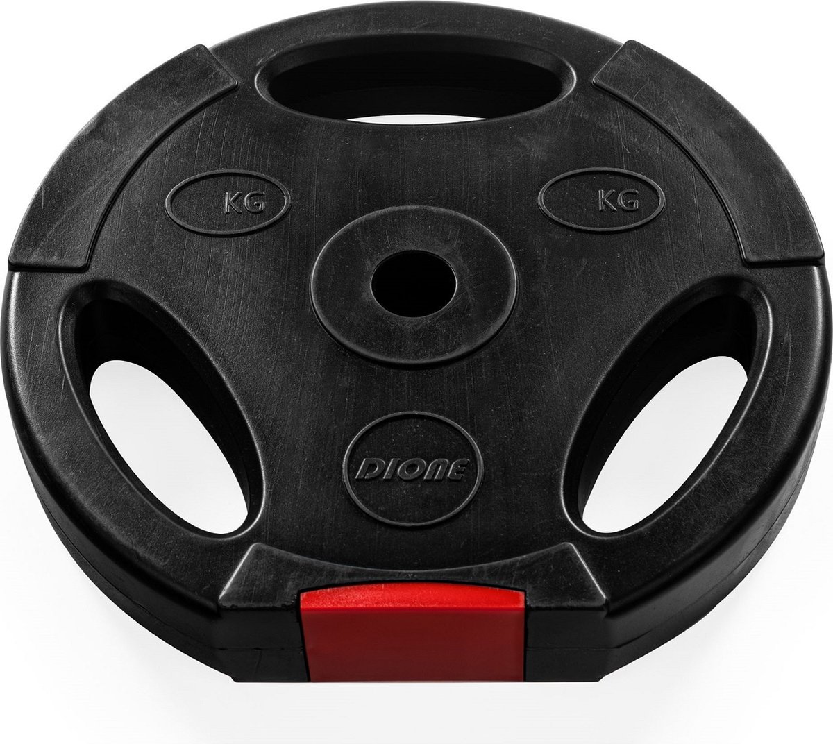 Dione Halterschijf 1.25kg - 30mm - Kunststof