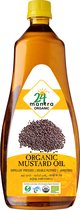 24Mantra Organic Bio Mosterd Olie, 1lt.