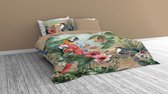 Snoozing Rico Dekbedovertrek - Tweepersoons - 200x200/220 cm - Taupe
