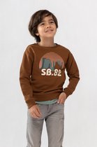 Sissy-Boy - Bruine graphic sweater