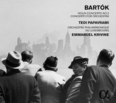 Tedi Papavrami, Orchestre Philharmonique Du Luxembourg, Emmanuel Krivine - Bartók: Violin Concerto No.2/Concerto For Orchestra (CD)