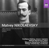 Mikhail Mordvinov, Moscow Symphony Orchestra - Nikolaevsky: Two Orchestral Dances, Songs, Piano Music (CD)