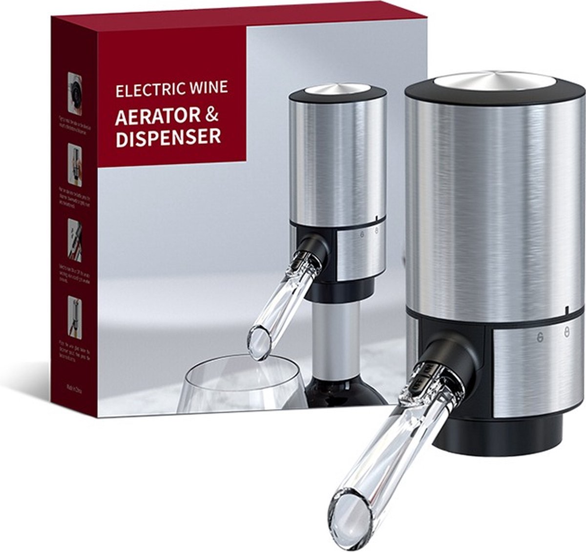 Wijn Aerator- Rs&k - Decanter- Geschenk- Elektrische Wijn Aerator