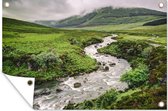 Affiche de jardin Rivière en Ecosse - 120x80 cm - Jardin