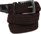 Gardeur - Geweven Riem Bruin - XL -